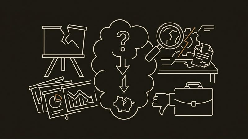 When the Funding Pitch Fails: Lessons from Public Post-Mortems